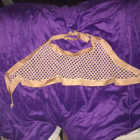 Nude bra or stripper / gogo dancer top - Picture 2 of 3